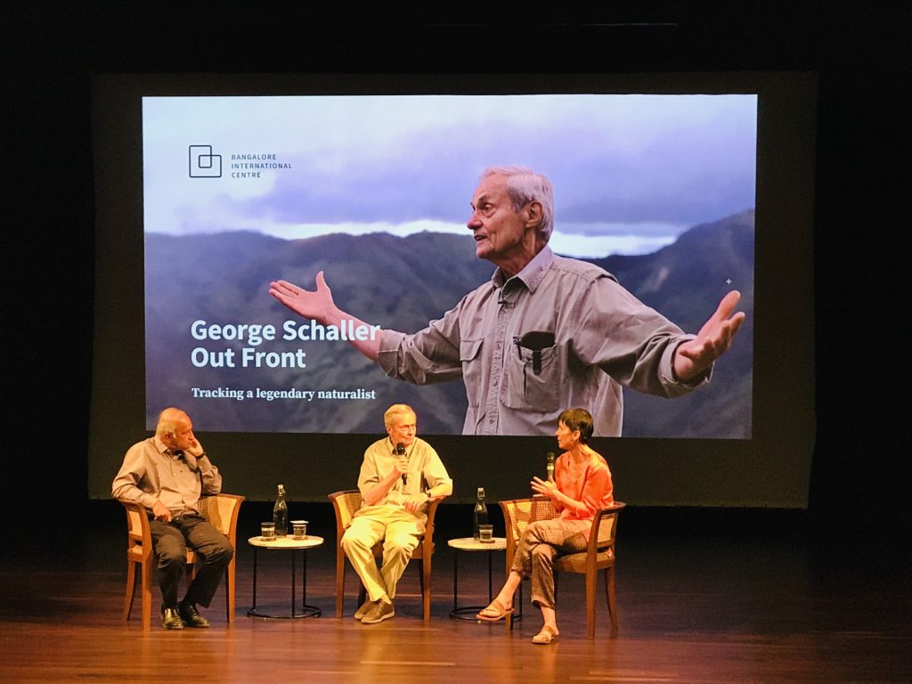 George Schaller, Ullas Karanth, Miriam Horn, CWS Talks, CWS India